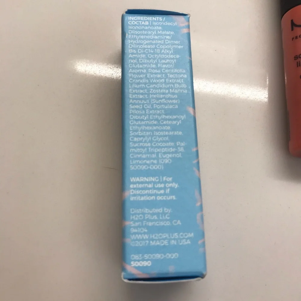 H2O+ LIP GEL/NYX LIP CREAM/STICK PACK NEW